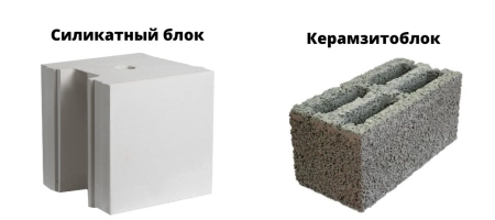 Сравнение силикатного блока с керамзитоблоком: отличия и характеристики