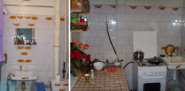 В таком виде досталась квартира