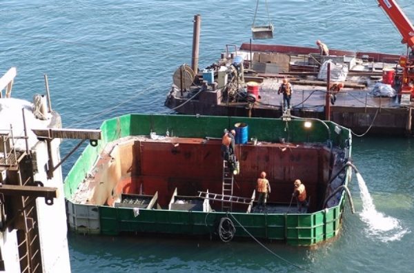 Реконструкция бетонных сооружений водосливной плотины на Новосибирской ГЭС