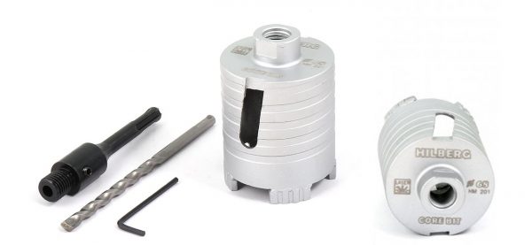 Коронка алмазная по бетону Hilberg Laser (68 мм) TRIO-DIAMOND